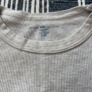 Brandy Melville Gray Long Sleeve Top